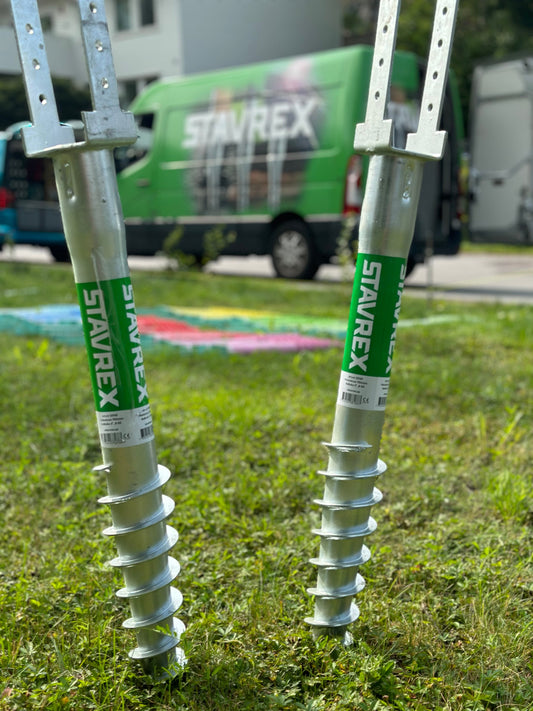 Måste man skruva ner hela markskruven i marken?